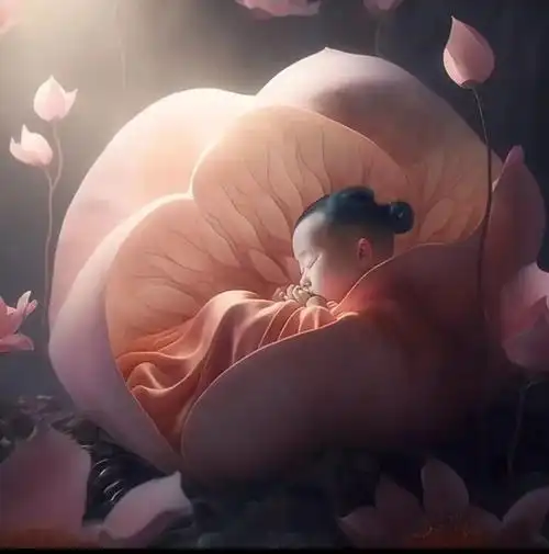 莲花化生,平安吉祥