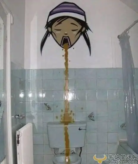 恶心的厕所艺术