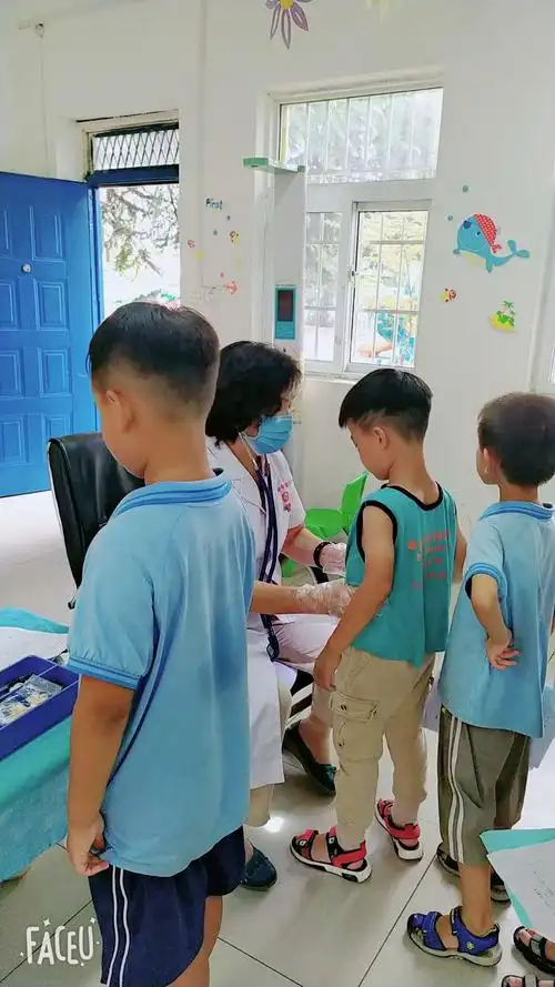 大风车幼儿园～果果班～健康体检