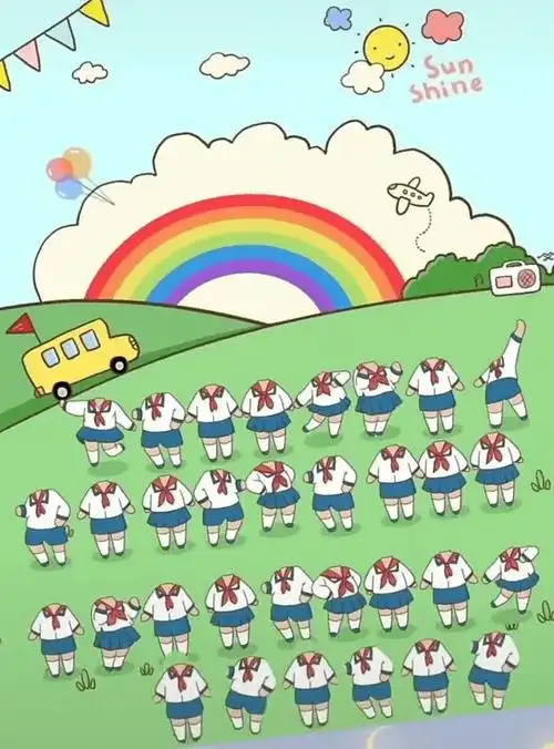 毕业集体照抠图素材相片打印版