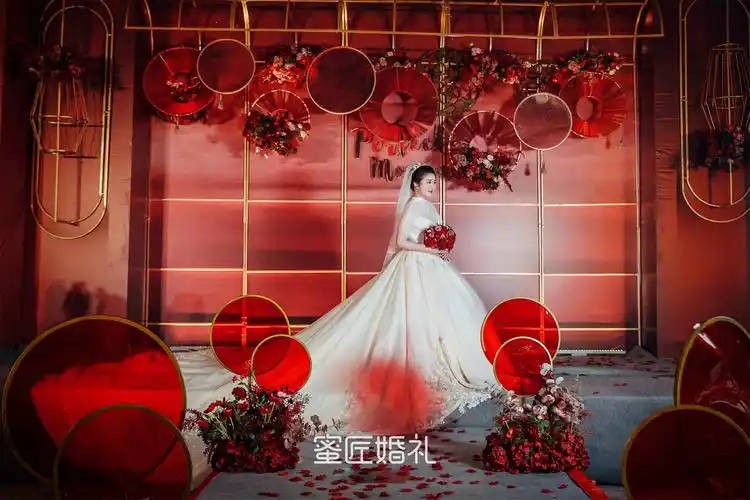 中西式婚礼热烈高贵