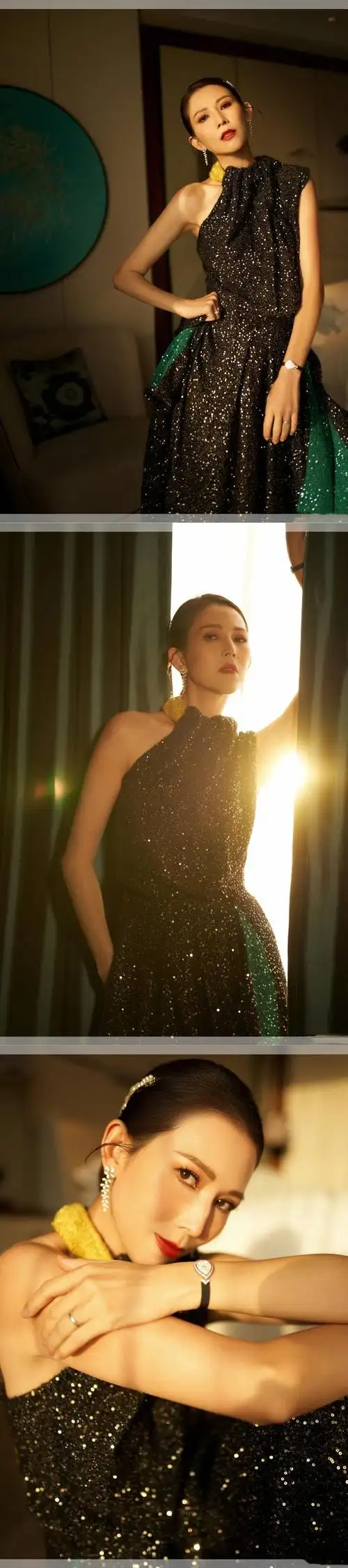 序言:2021年11月13日晚,时尚芭莎慈善夜在深圳举行,女星齐聚美丽斗艳.