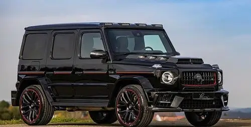 奔驰g级全新改装方案!黑红搭配,网友:比原版帅太多