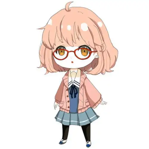 动漫女头像戴眼镜女生动漫头像高清戴眼镜
