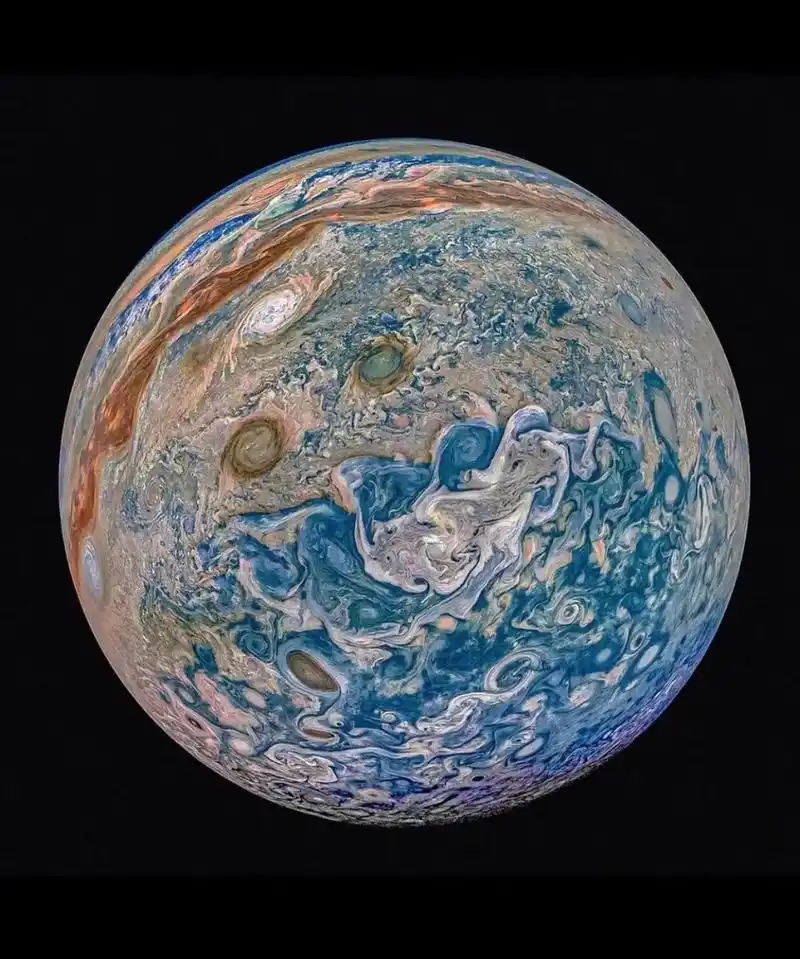 nasa拍摄丘比特星球高清照片见者好运