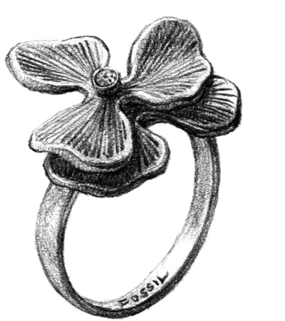 一起来学习戒指素描的画法吧.素描教程2018/02/28