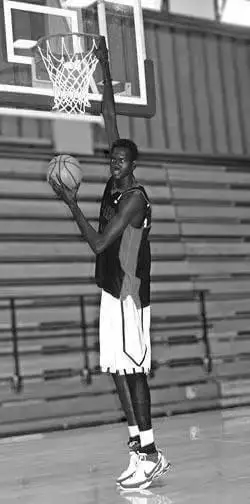 乔治·穆雷桑并列nba历史最高,拿到过两届nba盖帽王,站着扣篮毫无压力