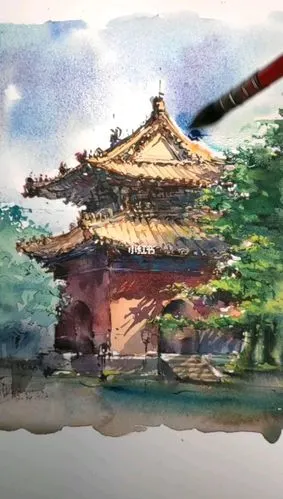 【水彩手绘教程】