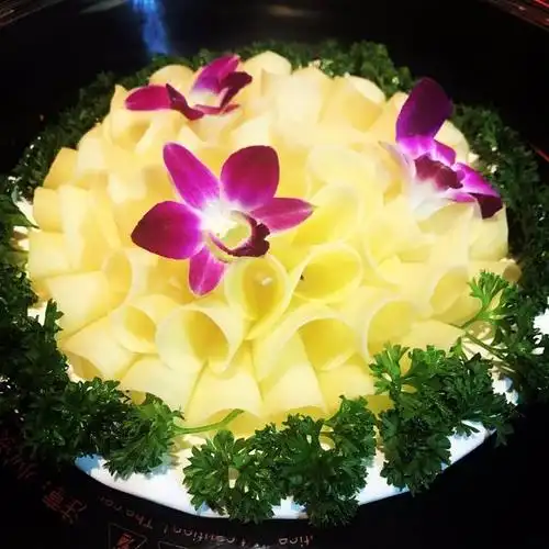 考验刀工的 土豆花球/  ◎ 摆盘超美,约会必备!