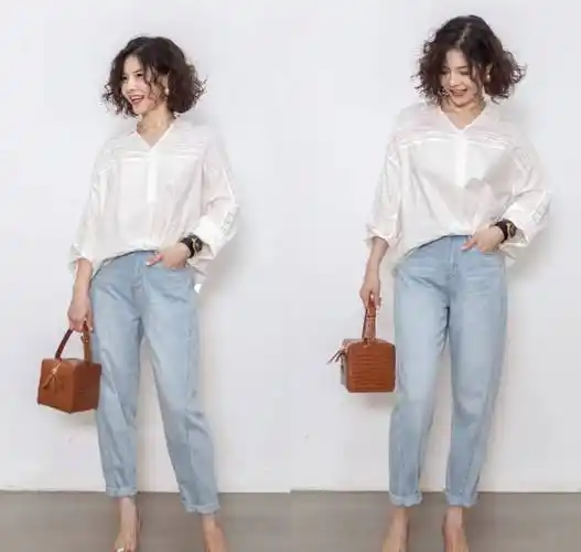 原创时髦与年龄无关看40岁时尚博主洋气穿搭甩年轻人几条街