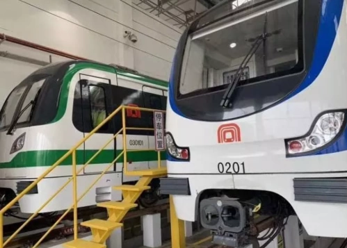 合肥地铁3号线列车惊艳亮相!期待上线!