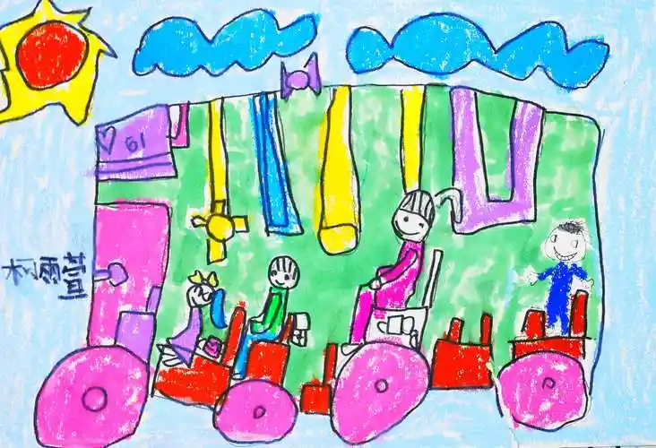 2020启明星暑期少儿创作班第10课《公交车》