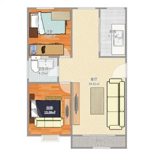 00㎡户型图户型图大全,装修户型图,户型图分析,户型图设计方案