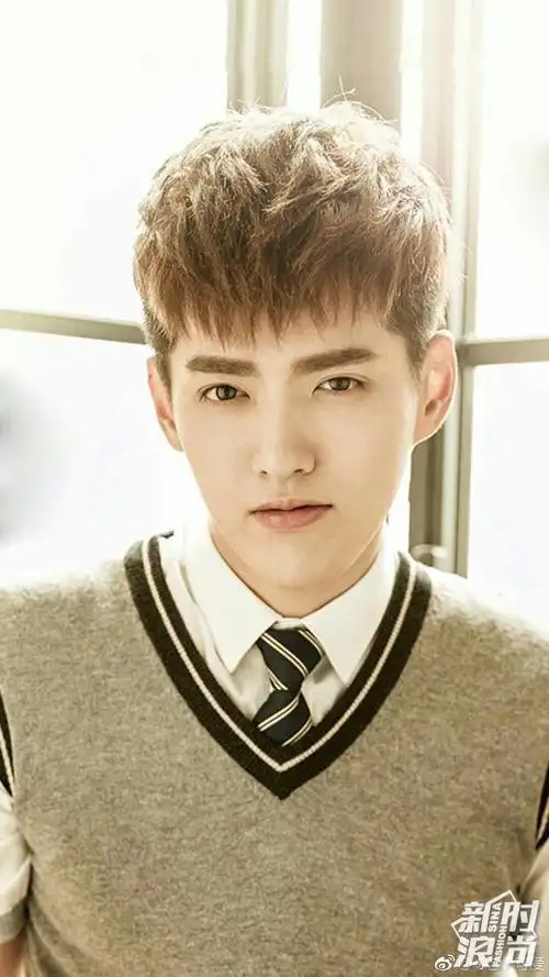 有颜任性 吴亦凡的菠萝头火了