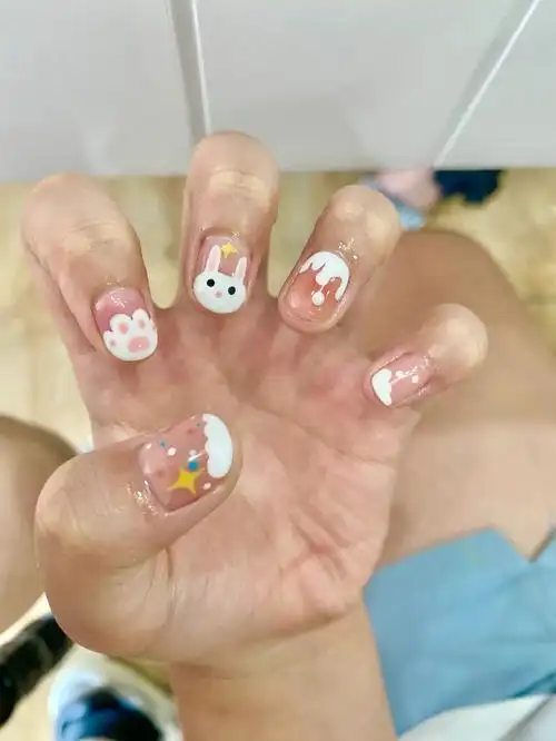 小朋友也可以做的美甲  #可爱美甲