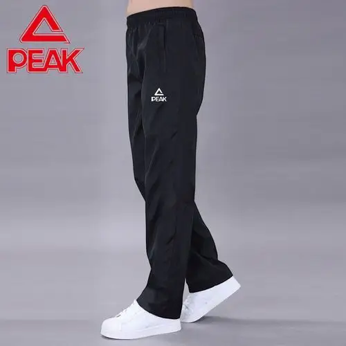 匹克运动裤男长裤夏季薄款直筒宽松冰丝速干裤春秋透气跑步休闲裤