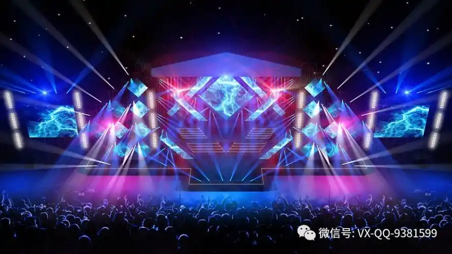 麦田舞美设计演唱会舞美效果图分享