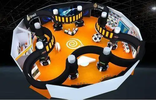 蜗牛拿下网博会黄金展位 展台效果图曝光_网络游戏新闻_17173.