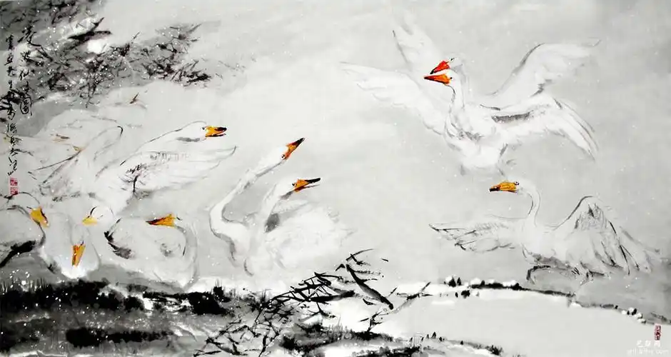 著名画家张长志受邀首届中国画节画展