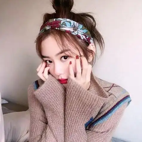 丸子头美女头像绝不辜负