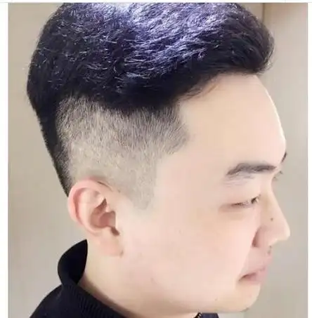 男生铲青短头发超受欢迎 时尚短发帅出冲天风范