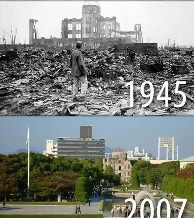 28张震撼对比照百年间地球沧海桑田变迁与破坏并存