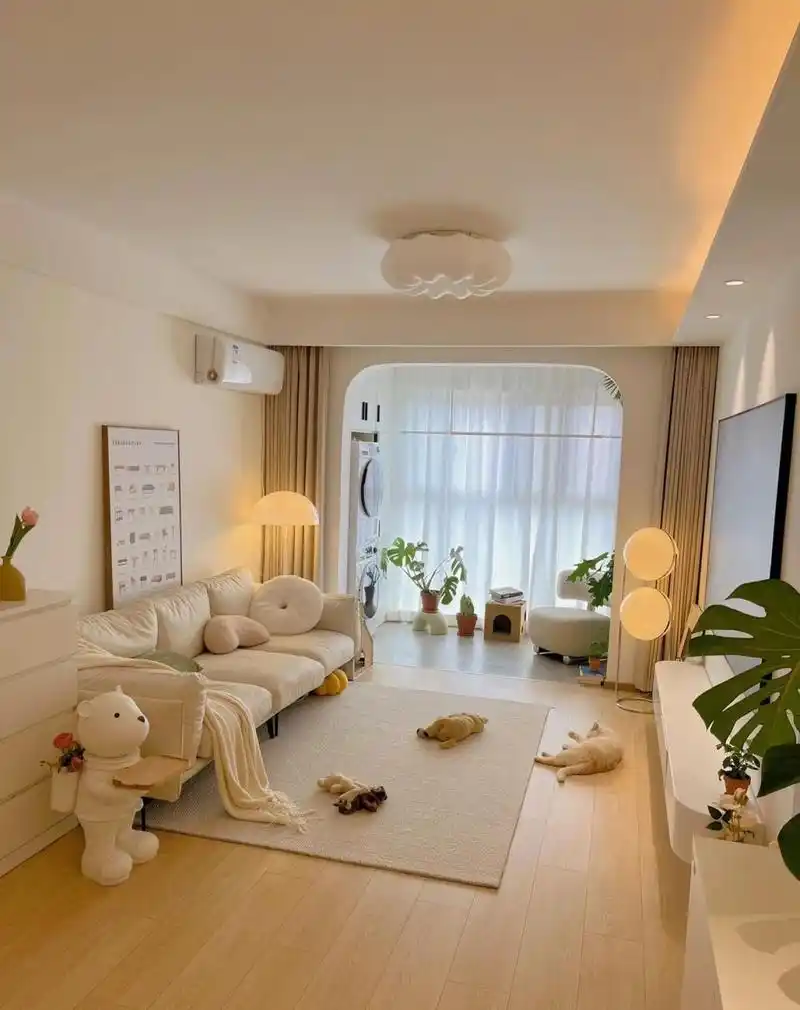 真的55平!真的自己装修!真的花费5.5! [[微风]  ]1,真的55平吗? 是滴!