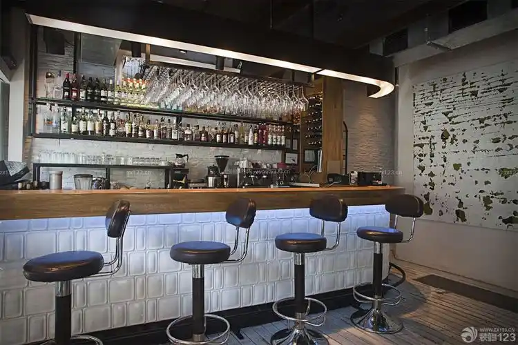 国外乡村小酒吧吧台装修效果图大全
