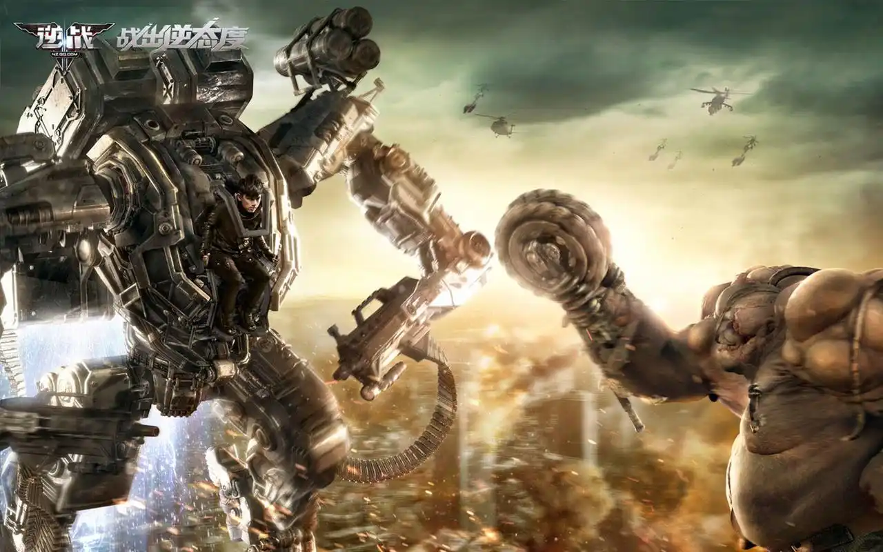 张杰代言《逆战》游戏桌面壁纸下载高清大图预览1920x1200_游戏壁纸