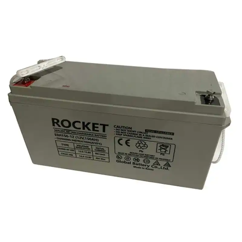 rocket火箭蓄电池esh130-12 12v130ah直流屏用