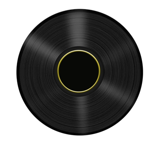 复古时尚唱片黑胶唱片png图片