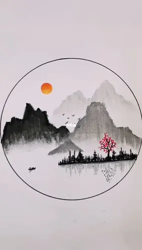 山水画