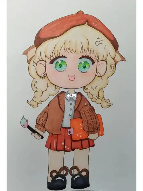 今日绘画23漫画卡通画临摹