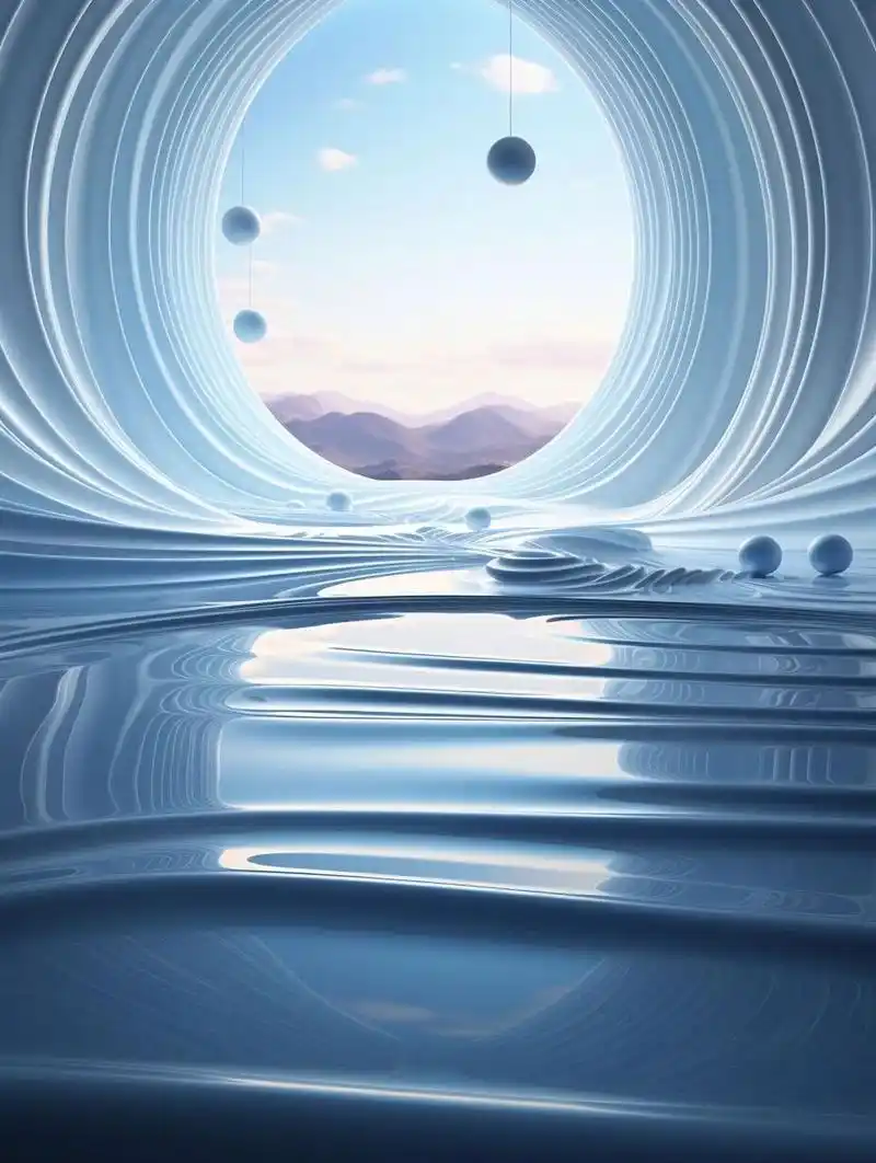 day50 电商背景图高级简约质感展台aigc渲染 电商展台需要空镜?