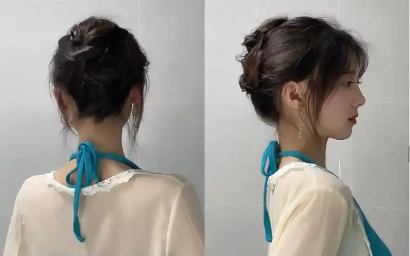 最近超爱的高盘发!有没有想要学的姐妹呀