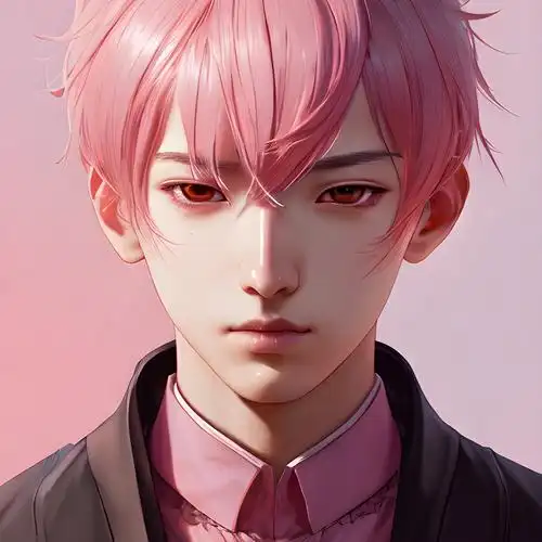 网图头像男颜色搭配粉色衣服