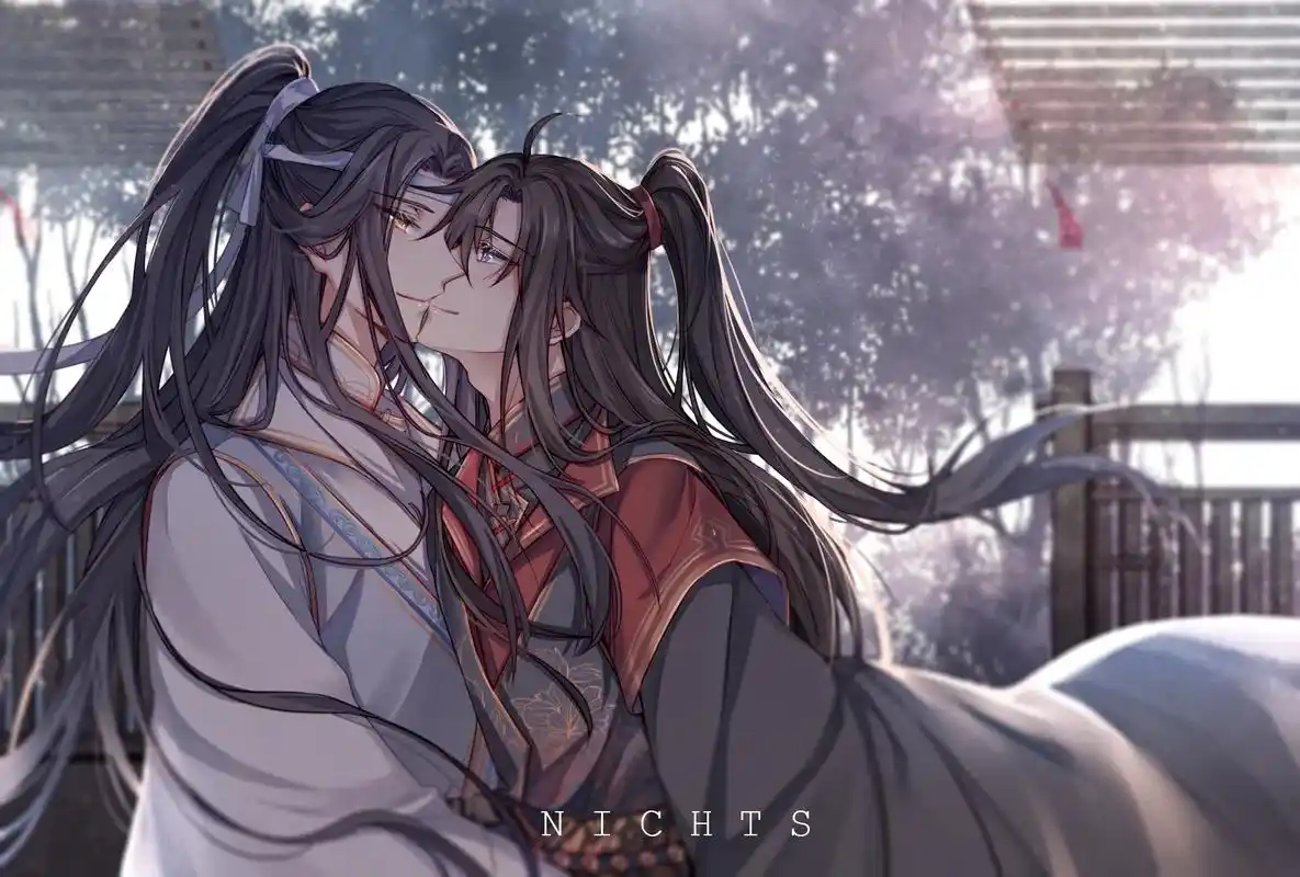 壁纸 画师-nichts  #魔道祖师 #忘羡#蓝忘机 # - 抖音