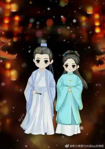 锦衣之下q版漫画图