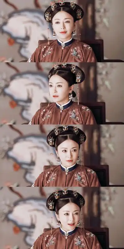 《延禧攻略》富察容音/富察皇后.秦岚 (cr:wz小晴天)