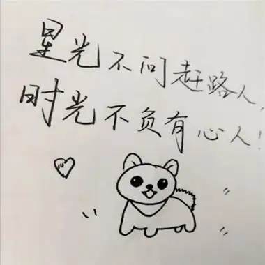 最流行的个性手写文字头像