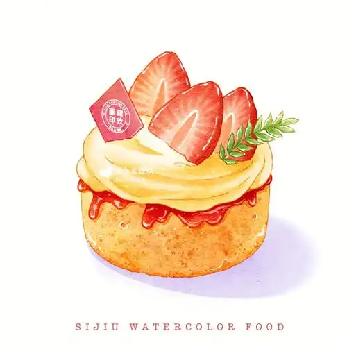 procreate  #画画  #ipad画画  #水彩美食  #肆玖水彩美食打卡