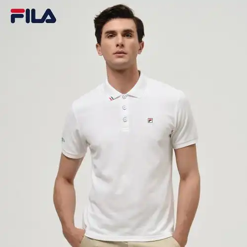 fila斐乐男士针织短袖polo衫|25723118e