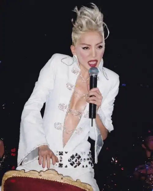 梅艳芳演唱会经典造型