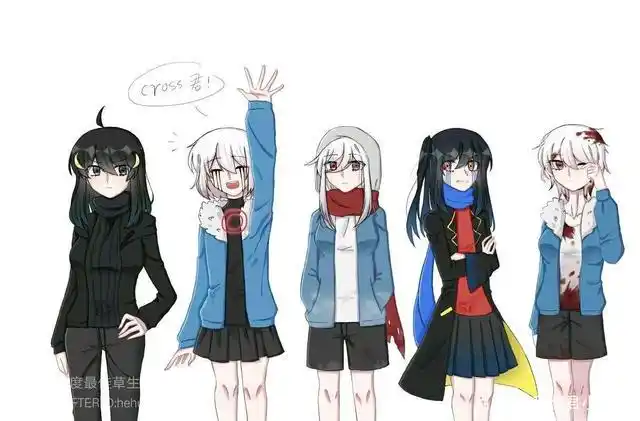 邪骨团与星星眼战队图集