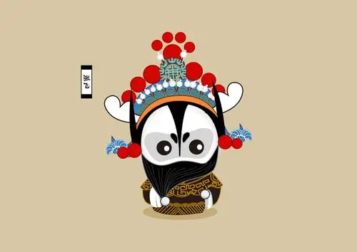 京剧卡通形象设计