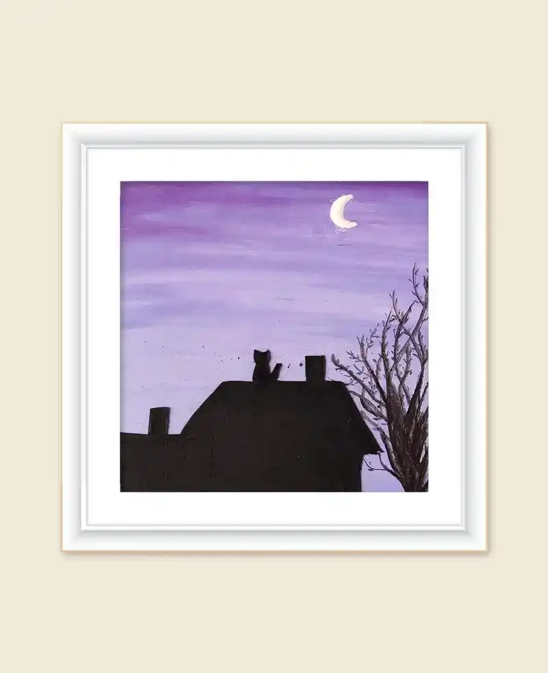 慢热喜静,往哪走,都是向前走.#油画入门教程 #风景画#高尔 - 抖音