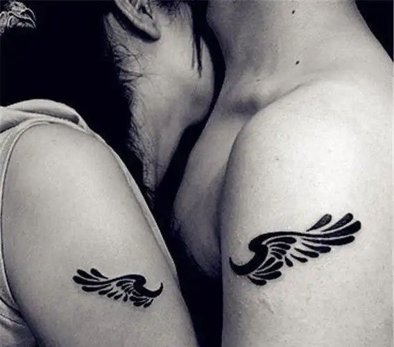 情侣唯美图腾纹身图案