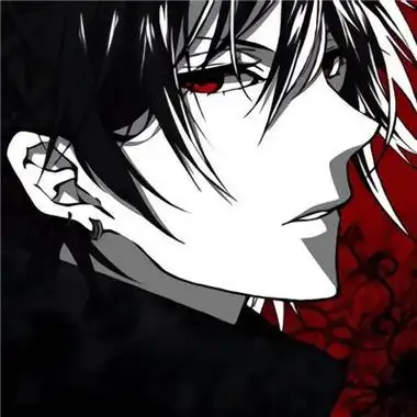 冷漠黑白酷酷的二次元男生头像二次元男生qq动漫头像
