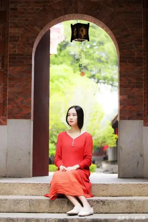 人像摄影——菩提树下,梦红尘