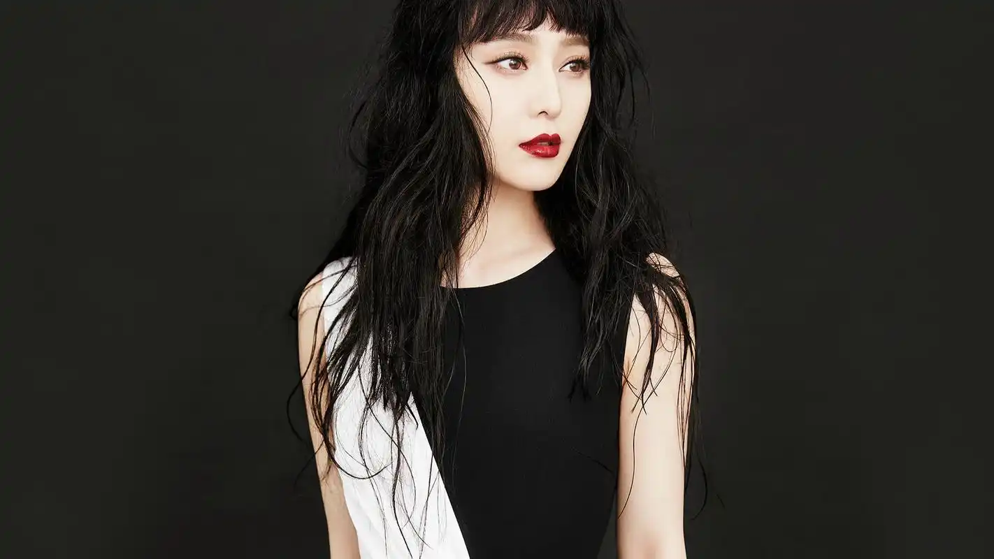 范冰冰黑色另类个性写真壁纸高清大图预览1920x1080_美女壁纸下载_美